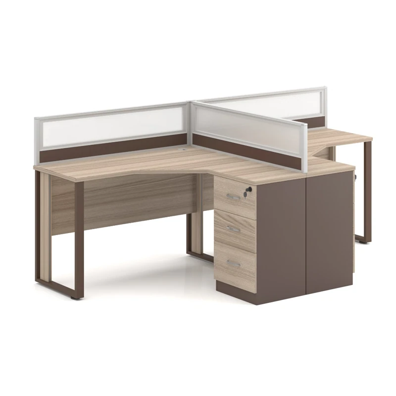 Work Stations 4-Seater Workstation Desk