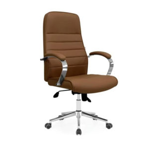 Executive High back Brown leather chair