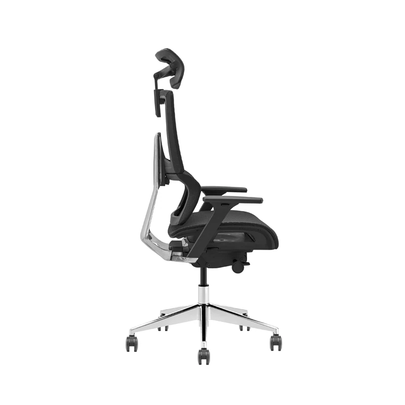 Ergonomic Mesh Office Chair with Forward Tilt & Adjustable Backrest