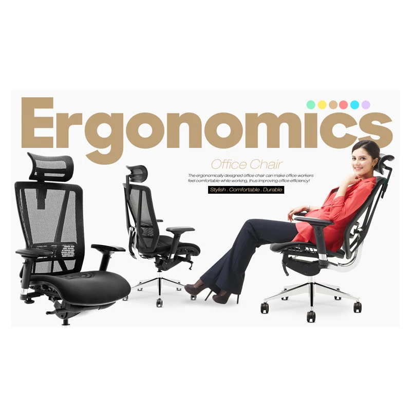 Manager Chair – BIFMA Standard Ergonomic Black Office Chair with 4D Armrests & Precision Aluminum Mechanism