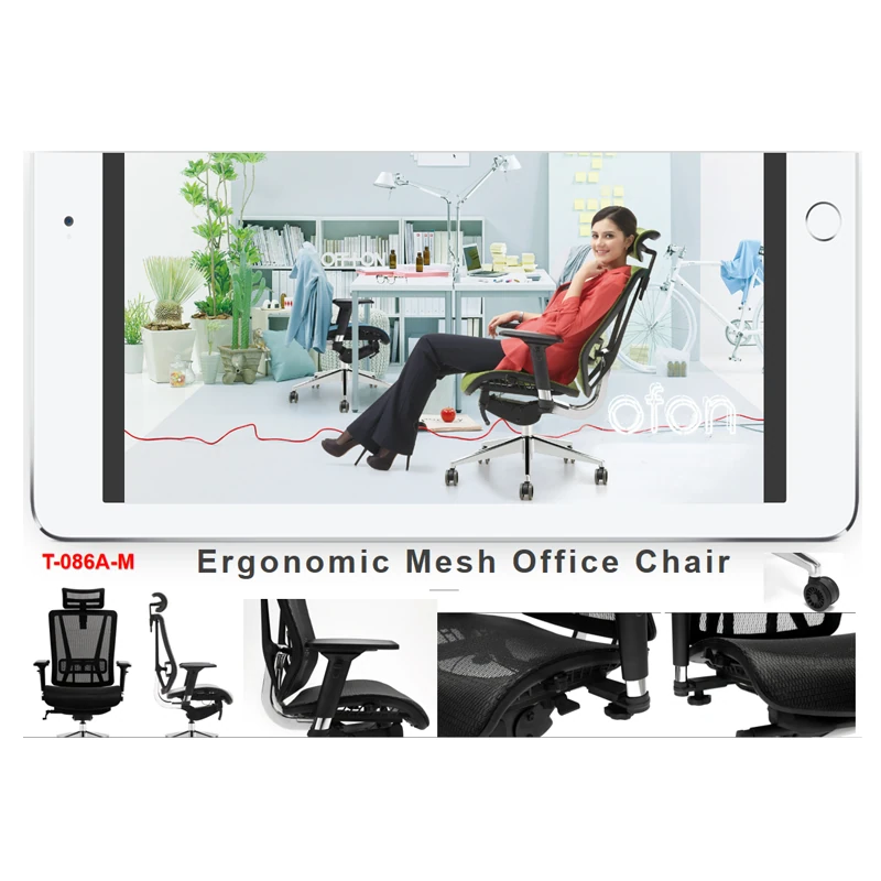 Manager Chair – BIFMA Standard Ergonomic Black Office Chair with 4D Armrests & Precision Aluminum Mechanism